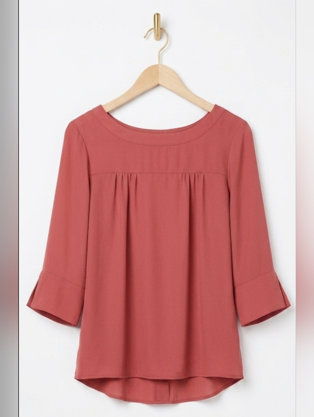 Banana Republic Clay Pink Blouse Small